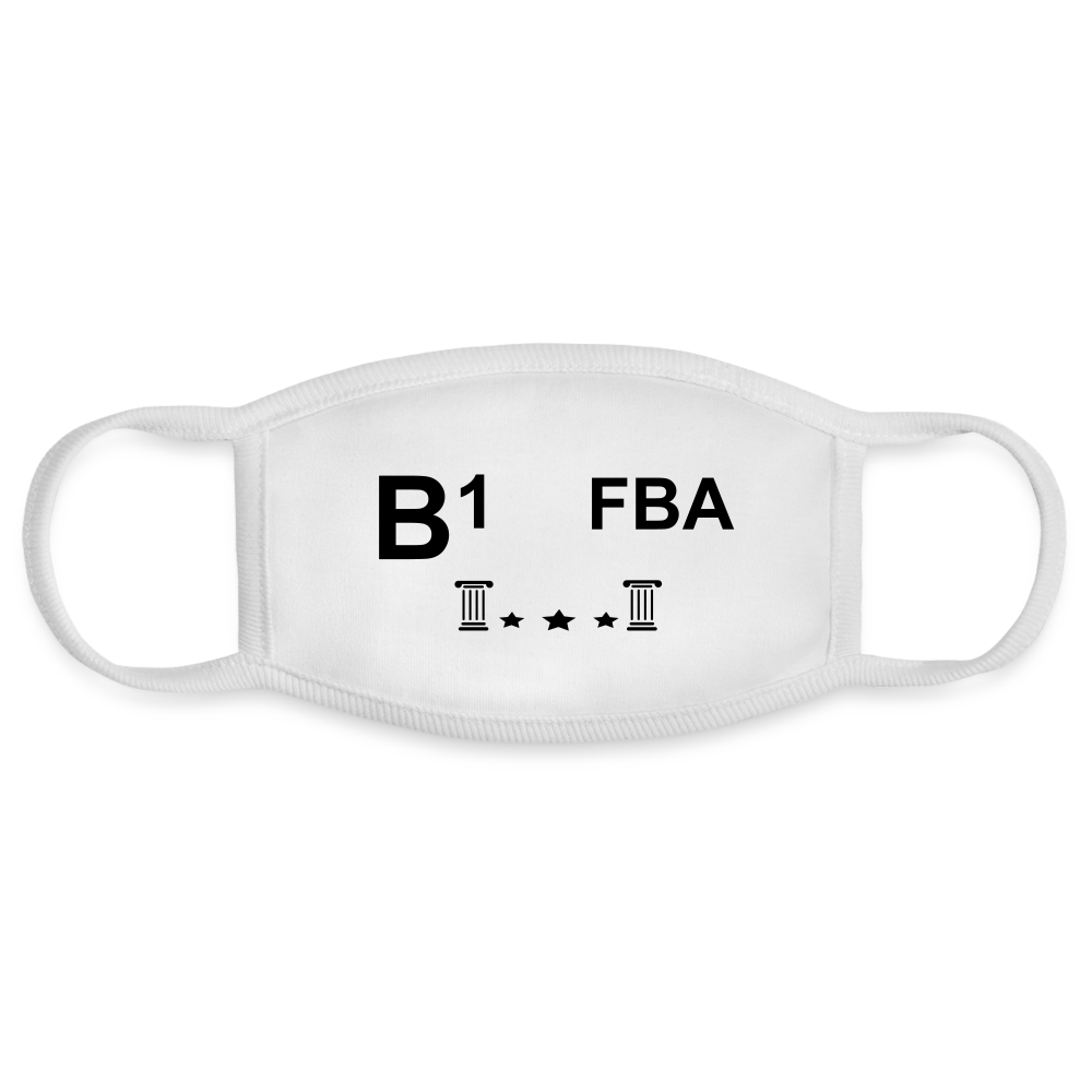 B1 / FBA Face Mask - white/white