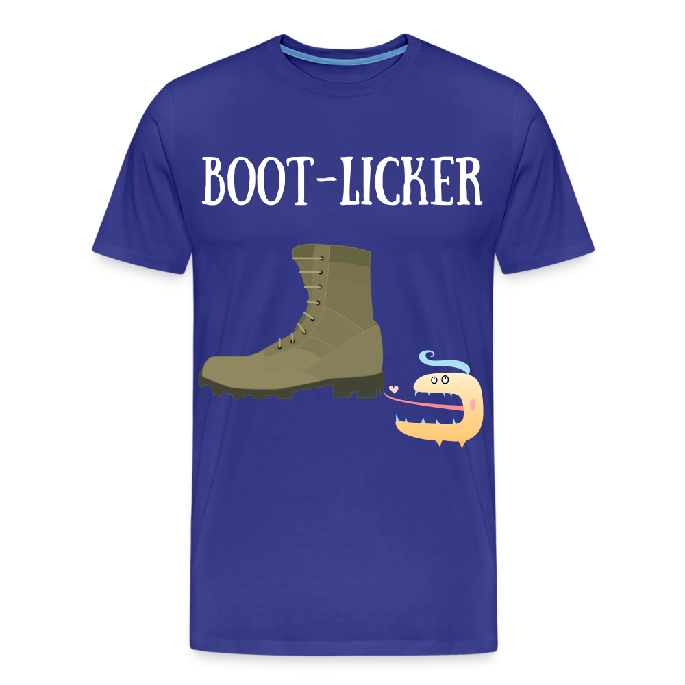 T Shirt - Boot-Licker - royal blue