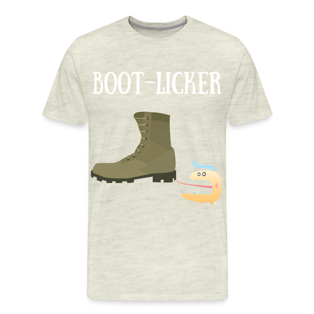 T Shirt - Boot-Licker - heather oatmeal