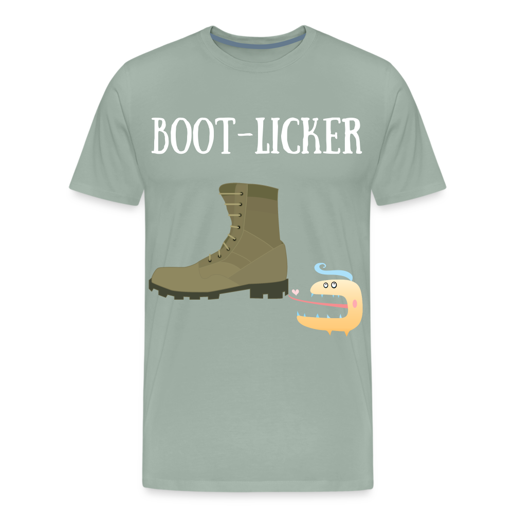 T Shirt - Boot-Licker - steel green