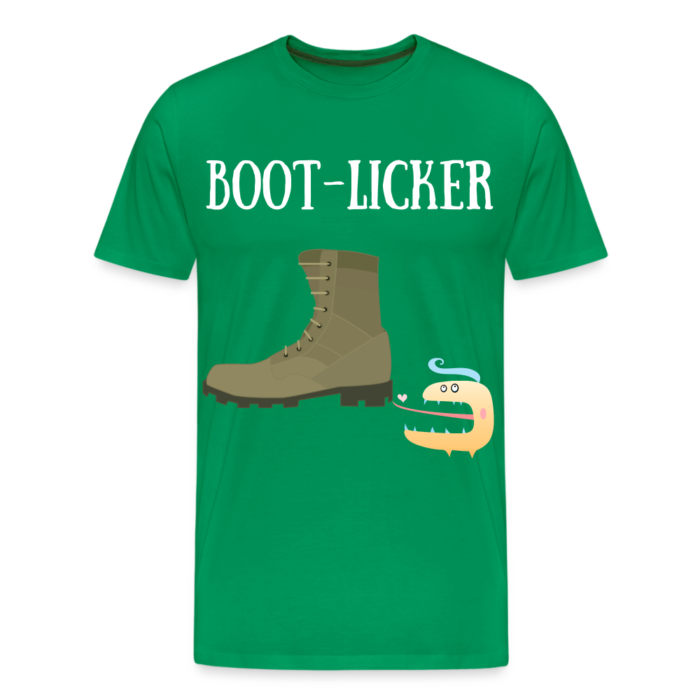 T Shirt - Boot-Licker - kelly green